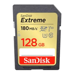 SanDisk 128GB Extreme SDXC UHS-I Memory Card - C10, U3, V30, 4K, UHD, SD Card - SDSDXVA-128G-GNCIN