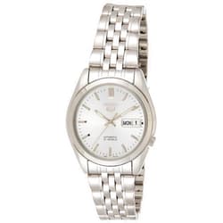 Seiko Men's SNK355K 5 Automatic Silver Dial Stainless Steel Watch