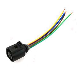 AWauto 4B0 973 712 Water Temp Sensor Plug Replacement for Passat B5 Bora Jetta Golf 5 Beetle Audi A3 A4 A6 4pins