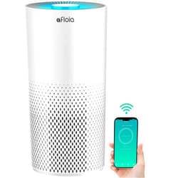 Afloia Air Purifiers for Home Bedroom Large Room Up to 1076 Ft², Smart WiFi Works with Alexa, 3-Stage Filter Cleaner Odor Eliminator, Pet Dander Pollen Allergy Dust Mold Smoke, 22dB, Kiloplus