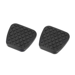 A ABSOPRO Brake Clutch Pedal Pad Cover 46545-SA5-000 for Honda Civic 1984-1986 1989-2003 2006-2015 Rubber Black (Set of 2)