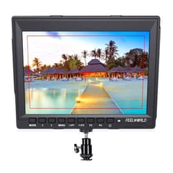 FEELWORLD FW759 Camera Monitor 7” HD 1280x800 Field Video LCD IPS Screen 1200:1 High Contrast Ratio for Steady Cam, DSLR Rig, Camcorder Kit, Handheld Stabilizer