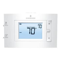 Emerson Thermostats Emerson 1F83C-11NP Conventional (1H/1C) Non-Programmable Thermostat 3.75