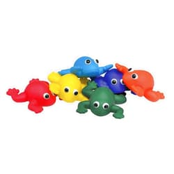 Sportime Indestructible Bean Bag Frogs, Set of 6