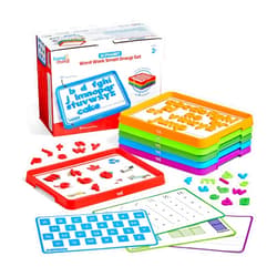 hand2mind Alphabet Word Work Small Group Set, Lowercase Magnetic Letters, Magnetic Letter Trays, Phonics Manipulatives, Phonemic Awareness Activities, Science of Reading Classroom Materials (Set of 6)