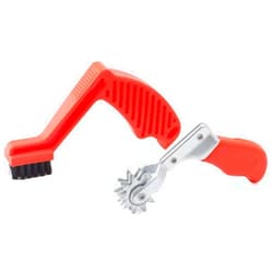 SPTA Polishing Pad Conditioning Brush, Polishing Spur Tool Set,Wool Buffing Pad Cleaning Spur Tool+ Foam Pad Brush, Car Buffing Pad Professional Cleaning Tool for Buffing Pads and Woolen Pads