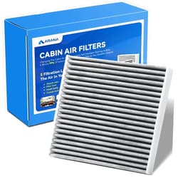 ARANA CF10285 Cabin Air Filter, CP285 Cabin Filter with Activated Carbon, Car Air Filter for Toyota Camry RAV4 Highlander Corolla 4Runner Tundra Prius Sienna Subaru Lexus Land Rover Jaguar Scion