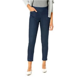 SLIM-SATION Women's Misses Ankle Pant L Pockets
