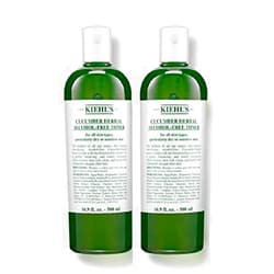 Kiehl's Kiehl,s Cucumber Herbal Alcohol-Free Toner 16.9 fl. oz. (2 pack)