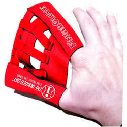 Fingerglove Insider Bat FingerGlove WebGlove Mini Training Glove - Baseball Softball Hand Eye Coordination Training Aid Tool Equipment (1 Pack)