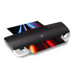 GBC Thermal Laminator Machine, Fusion 3000L, 12 Inch, 1 Min Warm-up, 3 or 5 Mil, with 30 EZUse Laminating Pouches (3381650027)