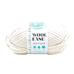 Lion Brand Yarn Wool-Ease Thick & Quick Yarn, Soft and Bulky Yarn for Knitting, Crocheting, and Crafting, 1 Skein, Starlight