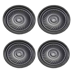 uxcell 4Pcs Round Internal Magnet Speaker Loudspeaker 8 Ohm 2W 40mm Dia Metal Shell