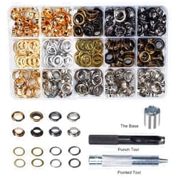 INNETOC 200 Sets - Grommet Eyelets 8mm 5/16
