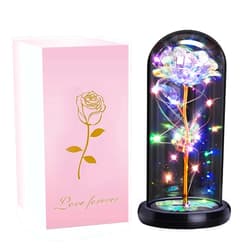 Nieolheoui Mothers Day Rose Gifts For Mom,Birthday Gifts For Women,Mother Day Mom Gifts From Daughter Son,Rose Flower Gifts For Her,Anniversary,Wedding Gift,Colorful Rainbow Light Up Rose In A Glass Dome