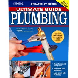 Editors of Creative Homeowner,Charles Byers Ultimate Guide: Plumbing, 6th Edition: 2024 National Plumbing Code Standards (Creative Homeowner) Beginner-Friendly Step-by-Step Projects, Comprehensive How-To Information for DIY, and Over 800 Photos
