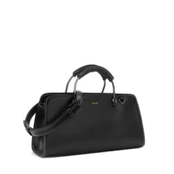 Pixie Mood BECCA Soft Smooth Finish Recycled Vegan Leather Convertible Crossbody Work Tote Bag