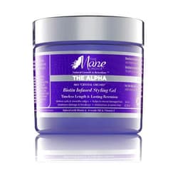 The Mane Choice The Alpha Crystal Orchid Biotin Infused Styling Gel, 16 Oz, Defines Curls & Smooths Edges, Hair Gel for Coily, Wavy & Curly Hair, Enriched with Biotin, Avocado Oil & Vitamin E