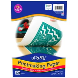 UCreate Printmaking Paper, White, 9