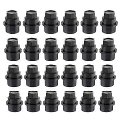 AUTOKAY 15646250 Wheel Lug Nut Cap Covers Thread Fits for Chevrolet Astro Colorado Avalanche Express Silverado Suburban for Cadillac Escalade for GMC Safari Savana Yukon - Pack of 24