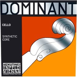 Thomastik-Infeld 142st Dominant Cello String, Single A String, Chromesteel Wound, Stark (Heavy) Tension (Thick), 4/4 Size