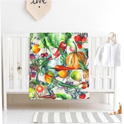 Salelf Vegan1 Baby Blanket for Boys Girls Soft Plush Blanket for Newborn with Double Layer Dotted Backing for Toddler Baby Nursery Bed Blanket (30 x 40 Inch)