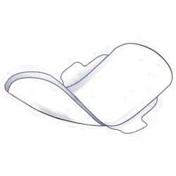 Covidien 13083100 Feminine Pad Versalon Peri-pad High 1380a Box of 288