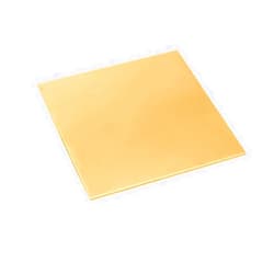 Tynulox 12 Gauge Brass Sheet，H62 Brass Plates Metal 0.079
