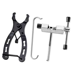 HuGuWdy Bike Chain Tool 3 Pcs, Bicycle Link Plier + Chain Drift Tool + Chain Hook Bike Chain Breaker Tool Bike Repair Kit Bicycle Chain Tool Bicycle Repair Kit Bike Tool Kit Set Chain Breaker Tool Kit