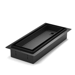 TRM Metal 4X10 - Undermount, Floor-Matching, Flushmount All-Metal Air Vent, Made in Canada