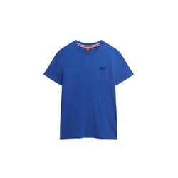 Superdry Mens Organic Cotton Essential Logo T-Shirt Bright Blue Marl Size S