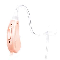 Brefonak Hearing Amplifiers for Seniors Adult Noise-Cancelling - Digital 312 Batteries Ear Amplifier with Feedback Canceling, Hearing Aid Cleaning Tools Included, Miracle Ear Sound Amplifiers (Left)