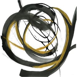 ArtExpert Windy Trail Ii by Susan Jill - 12x12 Art Print Poster