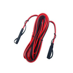 Talmo AEISVIK Battery Charging Cables SAE TO SAE 12V-24V Quick Disconnect Extension Cable 2 Pin With Dust Cap DC Connection Cord Plug 12 Feet 16AWG Gauge for Camp Trailer Solar Panels Battrey