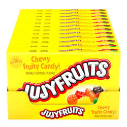 Wonka Jujyfruits Gummy candy, Assorted Gummy Candy, 5 Ounce Theater Candy Boxes (Pack of 12​)