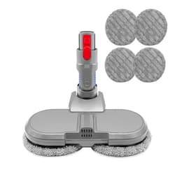 Ilovelife Electric Mop Head Compatible with Dyson V11 V10 V8 V7 Cordless Stick Vacuum Cleaner, Hardwood Floor Attachment wet and dry dual-use