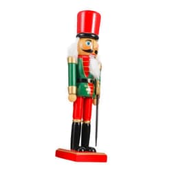 Ciieeo 1pc Nutcracker Puppets Wooden Nutcracker Xmas Walnut Soldier Decor Desktop Ornament Wooden Walnut Soldier Wood Xmas Decor Soldier Ornament Christmas Wood Decor