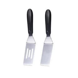 GZXTSKY Mini Spatula,Small Spatula for Kitchen Use,Metal Spatula for Cooking,Small Metal Spatula for Cast Iron Skillet, Ideal for Steaks,Brownies, Eggs,or Cookie etc. (2)