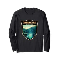 Cumberland Falls State Park Designs Cumberland Falls State Park Kentucky Badge Vintage Long Sleeve T-Shirt