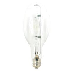 Satco S5878 4200K 400-Watt Clear Pulse Start Universal Mount Mogul Base ED28 Metal Halide Lamp