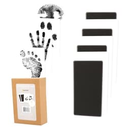 Pearhead 4-Pack Clean-Touch Ink Pad Kit, Mess-Free Inkless Hand and Footprint Kit, Baby Foot Printing Kit, Cat and Dog Paw Print Kit, Suitable for Babies and Pets