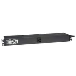 Tripp Lite Basic PDU, 20A,13 Outlets (5-15/20R), 120V, 5-20P Input, 15 ft. Cord, 1U Rack-Mount Power (PDU1220)
