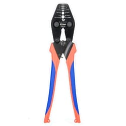 iCrimp Wire Rope Crimping Tool with Built-in Cutter for Cable Railing, Hand Swaging Tool for 1/32~1/8-inch Aluminum Oval Sleeves,Double Barrel Ferrules