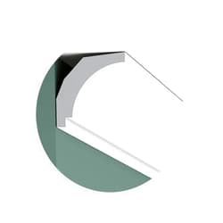 Orac Decor CX115 Crown Moulding, 4 Inch Sample, White