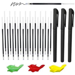 AALGO 30Pcs Magic Pens & Refills for Children's Magic Copybooks,Grooved Book Disappearing Ink Pen for Preschool Workbooks,Tracing Books Material for Kindergarten Kids