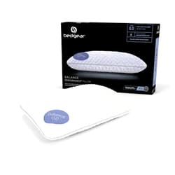 Bedgear Balance Performance Pillow – 0.0 - Moisture Wicking Bed Pillow for All Sleep Positions - Medium Firmness Bed Pillow - Washable Removable Cover – 20