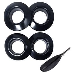 Wozoohyi 4Pcs Universal Kayak Paddle Drip Rings,Rubber Canoe Paddle Drip Ring for Kayak Canoe Rafting Paddles Shaft Universal Kayak Durable Splash Guards Paddle Accessories