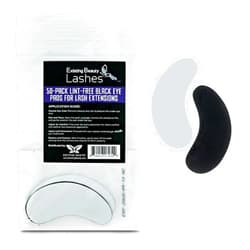 Existing Beauty Black Under Eye Gel Pads- Hydrogel Eye Patch for Eyelash Extensions - Lash Extension Supplies for Lash Technician - Hydrating & Comfortable Lash Pads 50 Pack by Existing Beauty Lashes