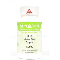 SUN TEN Baicao Sun Ten - Coptis Rhizome Huang Lian Concentrated Granules 50g C0990 by Baicao