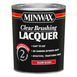 Minwax Brushing Lacquer 155000000, Quart, Clear